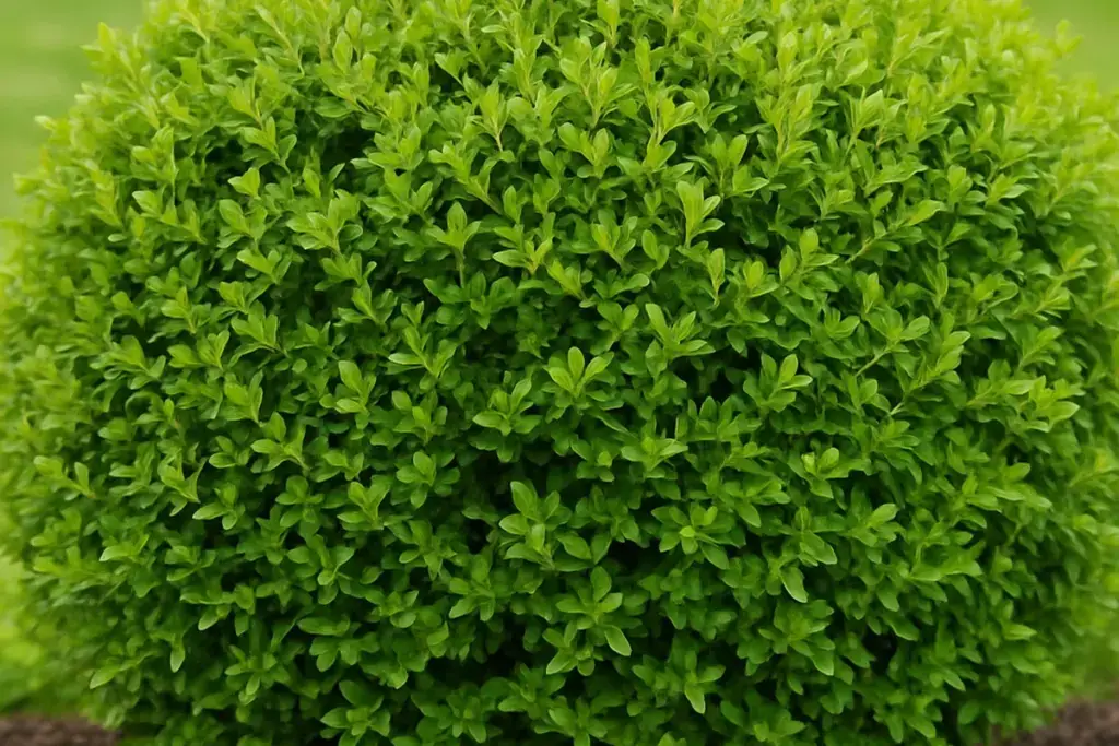 Dense bush texture in a lawn area — CSN Lawncare and Landscape